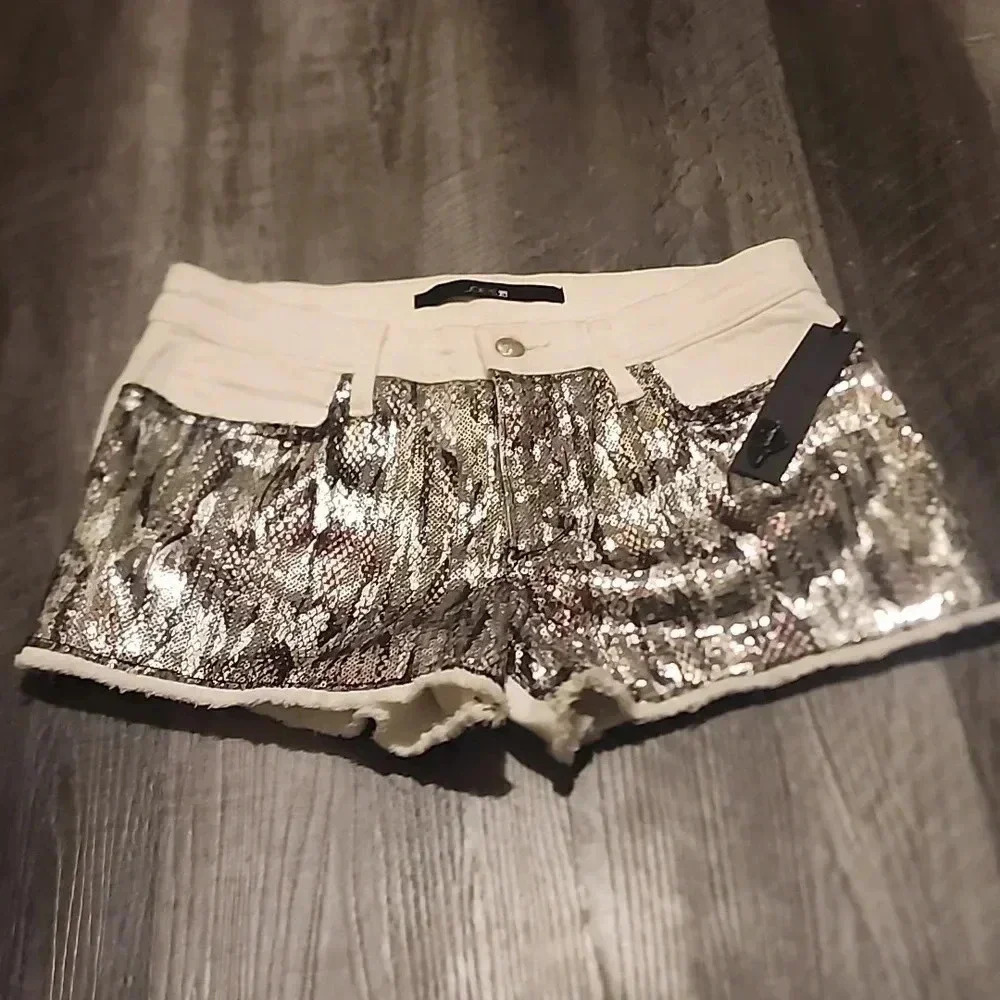 JOE'S JEANS SHORTS WITH SEQUIN